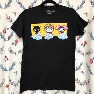 hello kitty x naruto shirt
